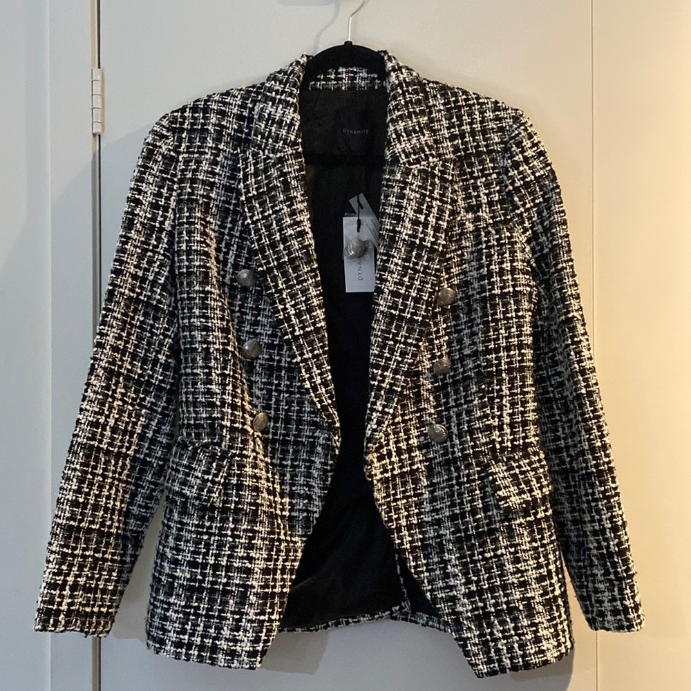 Price Drop ⬇️ NWT Dynamite Tweed Blazer